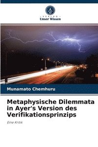 bokomslag Metaphysische Dilemmata in Ayer's Version des Verifikationsprinzips