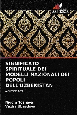 bokomslag Significato Spirituale Dei Modelli Nazionali Dei Popoli Dell'uzbekistan