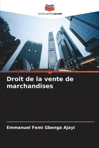 bokomslag Droit de la vente de marchandises