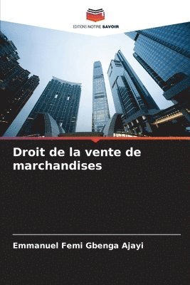 Droit de la vente de marchandises 1