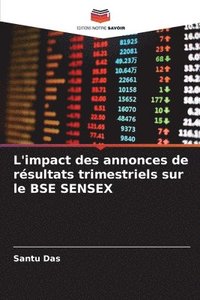 bokomslag L'impact des annonces de résultats trimestriels sur le BSE SENSEX