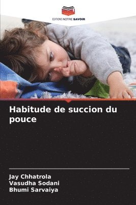 bokomslag Habitude de succion du pouce