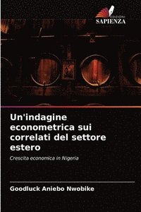 bokomslag Un'indagine econometrica sui correlati del settore estero