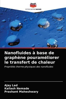 bokomslag Nanofluides  base de graphne pouramliorer le transfert de chaleur