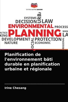 bokomslag Planification de l'environnement bti durable en planification urbaine et rgionale