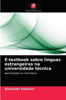 bokomslag E-textbook sobre linguas estrangeiras na universidade tecnica