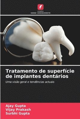 bokomslag Tratamento de superfcie de implantes dentrios