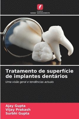 bokomslag Tratamento de superfície de implantes dentários