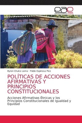 bokomslag Polticas de Acciones Afirmativas Y Principios Constitucionales