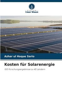 bokomslag Kosten für Solarenergie