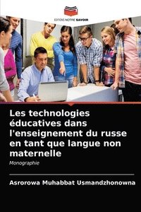 bokomslag Les technologies ducatives dans l'enseignement du russe en tant que langue non maternelle