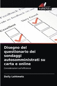 bokomslag Disegno del questionario dei sondaggi autosomministrati su carta e online