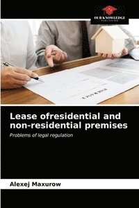 bokomslag Lease ofresidential and non-residential premises