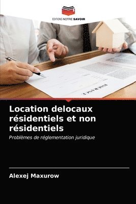 bokomslag Location delocaux rsidentiels et non rsidentiels