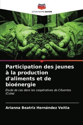 bokomslag Participation des jeunes  la production d'aliments et de bionergie