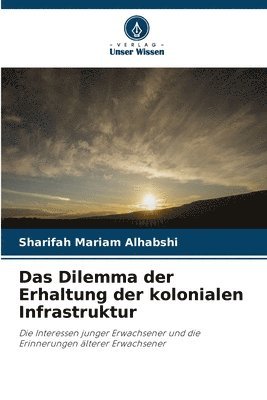 bokomslag Das Dilemma der Erhaltung der kolonialen Infrastruktur