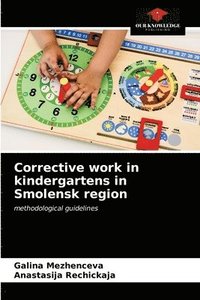 bokomslag Corrective work in kindergartens in Smolensk region