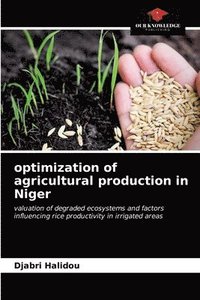 bokomslag optimization of agricultural production in Niger