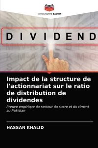 bokomslag Impact de la structure de l'actionnariat sur le ratio de distribution de dividendes