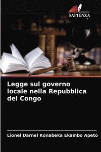 bokomslag Legge sul governo locale nella Repubblica del Congo