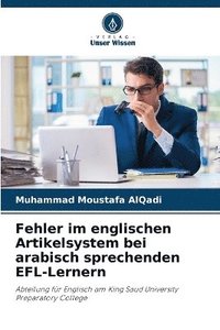 bokomslag Fehler im englischen Artikelsystem bei arabisch sprechenden EFL-Lernern