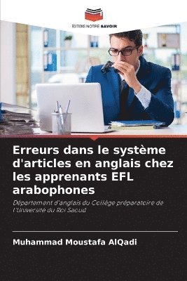 Erreurs dans le système d'articles en anglais chez les apprenants EFL arabophones