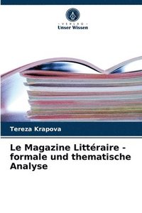 bokomslag Le Magazine Littraire - formale und thematische Analyse