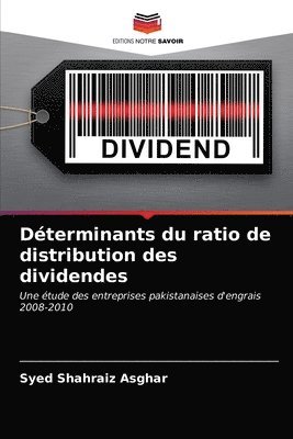 Dterminants du ratio de distribution des dividendes 1