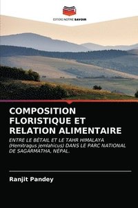 bokomslag Composition Floristique Et Relation Alimentaire