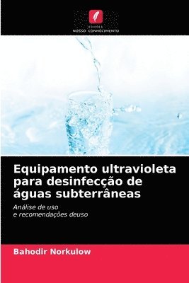 bokomslag Equipamento ultravioleta para desinfeco de guas subterrneas