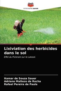 bokomslag Lixiviation des herbicides dans le sol