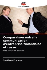 bokomslag Comparaison entre la communication d'entreprise finlandaise et russe