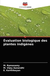 bokomslag valuation biologique des plantes indignes