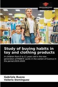 bokomslag Study of buying habits in toy and clothing products
