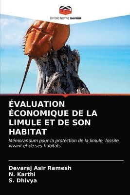 bokomslag valuation conomique de la Limule Et de Son Habitat