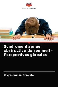 bokomslag Syndrome d'apnee obstructive du sommeil - Perspectives globales