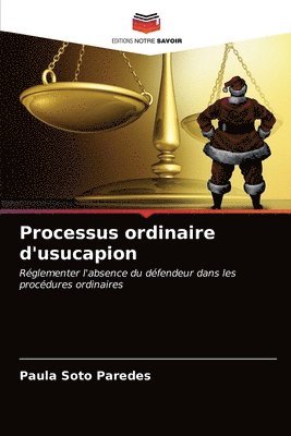 bokomslag Processus ordinaire d'usucapion