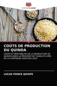bokomslag Cots de Production Du Quinoa