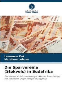 bokomslag Die Sparvereine (Stokvels) in Sdafrika