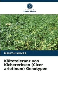 bokomslag Kltetoleranz von Kichererbsen (Cicer arietinum) Genotypen