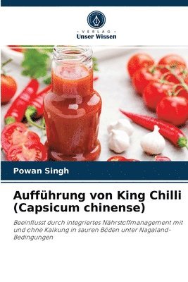 Auffhrung von King Chilli (Capsicum chinense) 1