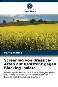 bokomslag Screening von Brassica-Arten auf Resistenz gegen Blackleg-Isolate