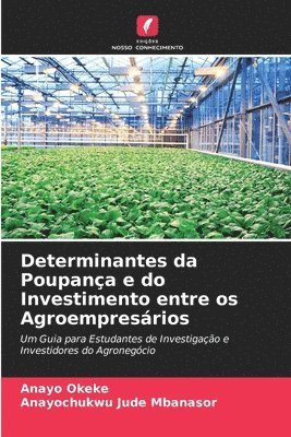 Determinantes da Poupana e do Investimento entre os Agroempresrios 1