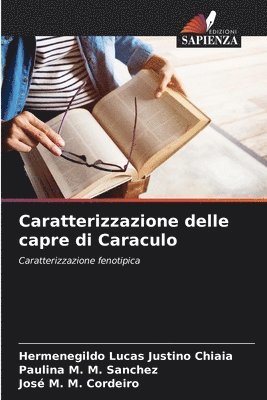 bokomslag Caratterizzazione delle capre di Caraculo