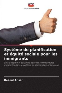 bokomslag Système de planification et équité sociale pour les immigrants