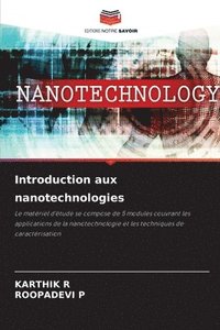 bokomslag Introduction aux nanotechnologies