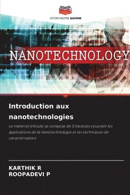 bokomslag Introduction aux nanotechnologies