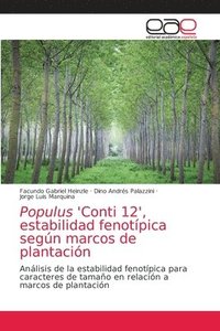 bokomslag Populus 'Conti 12', estabilidad fenotpica segn marcos de plantacin