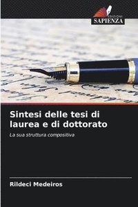 bokomslag Sintesi delle tesi di laurea e di dottorato