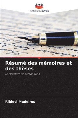 bokomslag Résumé des mémoires et des thèses